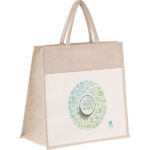 P073 Windsor Jute Shopper - Full Colour