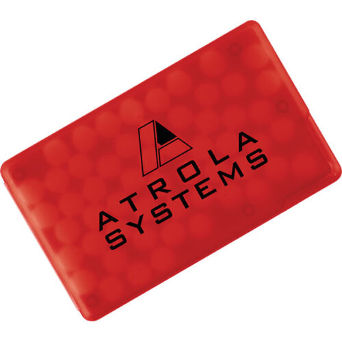 P087 Credit Card Shaped Mint Box - 1 Colour