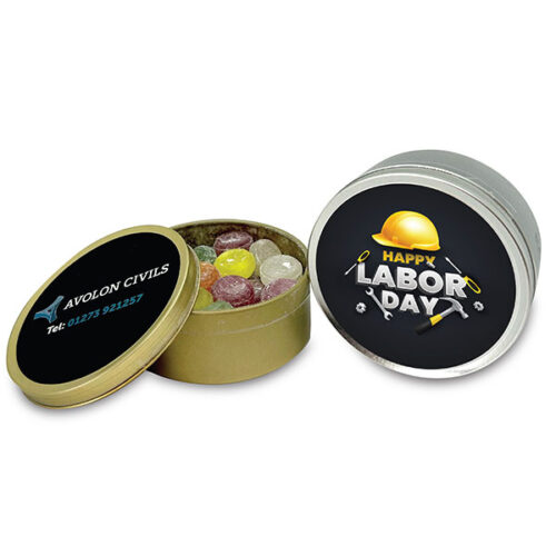 P087 Travel Tin Of Traditional Fruit Drops