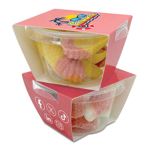 P087  Clear Eco Treat Tub - Large