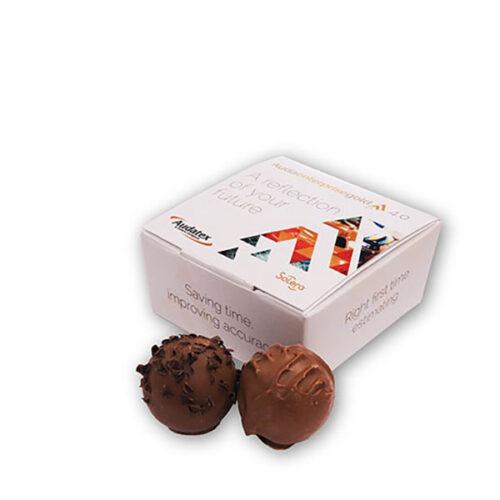 P089 Classic Four Chocolate Truffle Box
