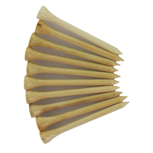 P049 Bag of 70mm Bamboo Golf Tees