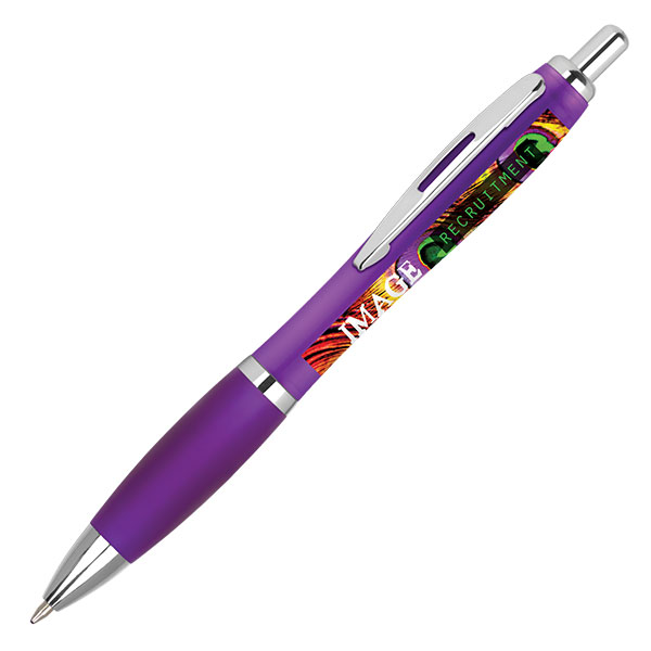 P133 Contour Frost Ballpen - Full Colour