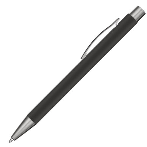 Q107 Ergo Soft Feel Recycled Ballpen - Spot Colour