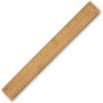 Q122 Bamboo 12" Ruler - Spot Colour