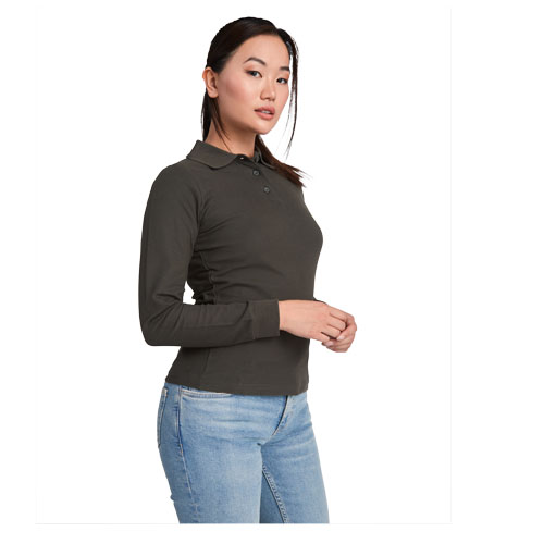 Estrella 220 g/m² long sleeve women's polo - Image 4