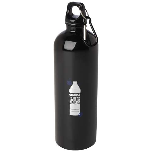 Oregon 750 ml RCS certified single wall stainless steel water bottle with carabiner - Image 55