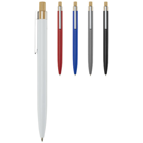 Nooshin recycled aluminium ballpoint pen (blue ink) - Image 7