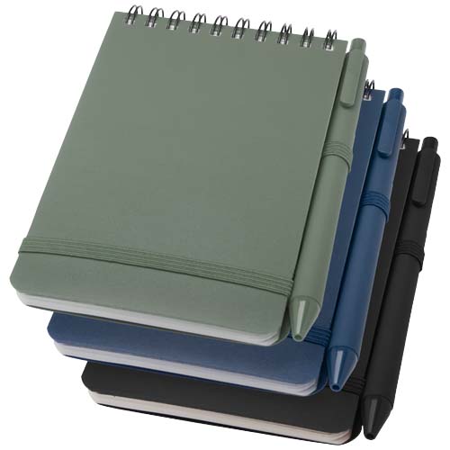 Thalaasa A6 hard cover ocean-bound notebook with ballpoint pen (black ink) - Image 18