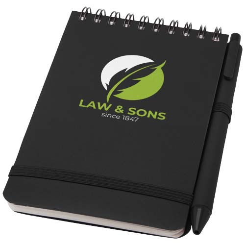 Thalaasa A6 hard cover ocean-bound notebook with ballpoint pen (black ink) - Image 13