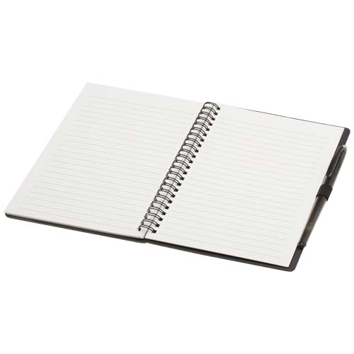 Slate A5 reusable hard cover notebook and pen set (black ink) - Image 19