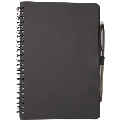 Slate A5 reusable hard cover notebook and pen set (black ink) - Image 17