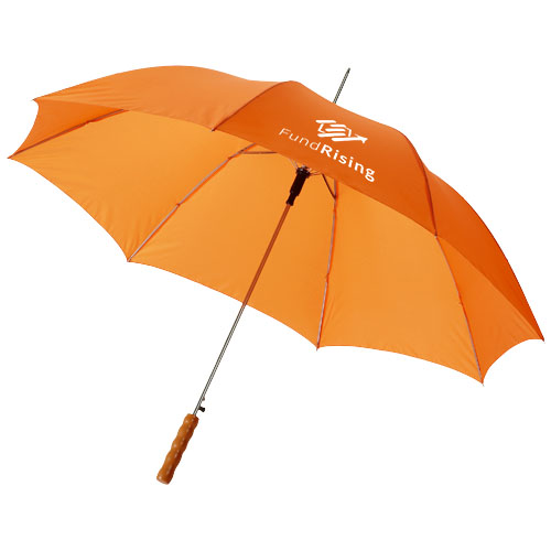Lisa 23" auto open umbrella with wooden handle - Image 6