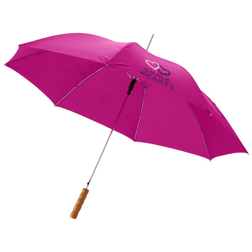 Lisa 23" auto open umbrella with wooden handle - Image 12