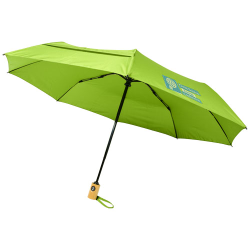 Bo 21" foldable auto open/close recycled PET umbrella - Image 30