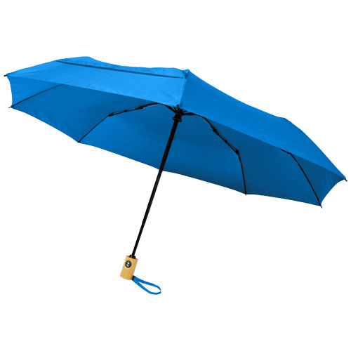 Bo 21" foldable auto open/close recycled PET umbrella - Image 36