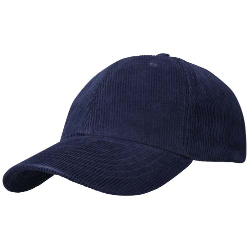 Hutton 6 panel 280 g/m² recycled corduroy cap - Image 3