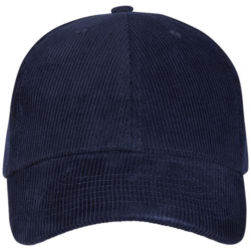 Hutton 6 panel 280 g/m² recycled corduroy cap - Image 5