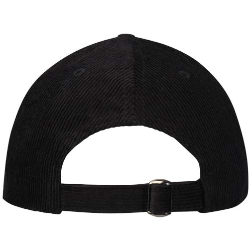 Hutton 6 panel 280 g/m² recycled corduroy cap - Image 14