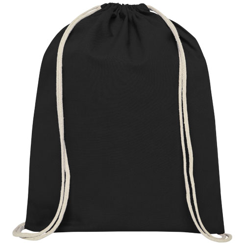 Oregon 100 g/m² cotton drawstring bag 5L - Image 10