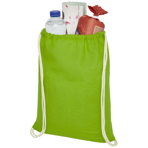 Oregon 100 g/m² cotton drawstring bag 5L - Image 59