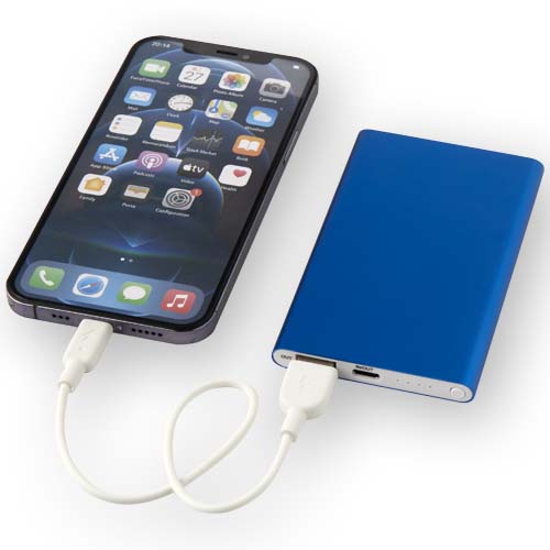 Pep 4000 mAh Type-C recycled aluminium power bank - Image 13