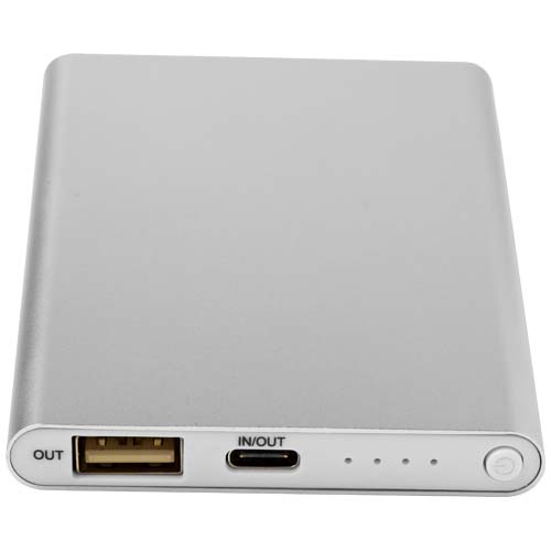 Pep 4000 mAh Type-C recycled aluminium power bank - Image 20