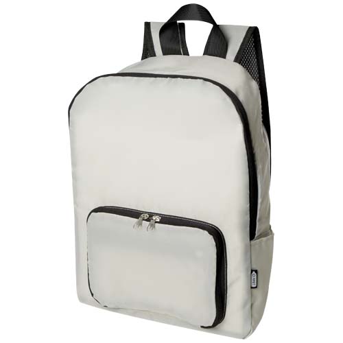 EcoFold RPET foldable backpack 15L - Image 3