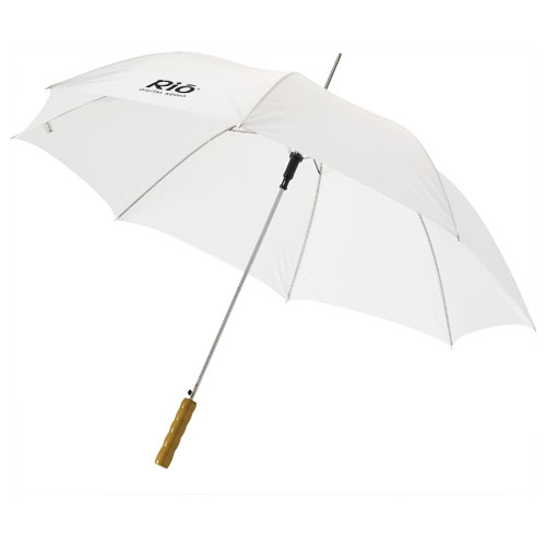 Lisa 23" auto open umbrella with wooden handle - Image 23