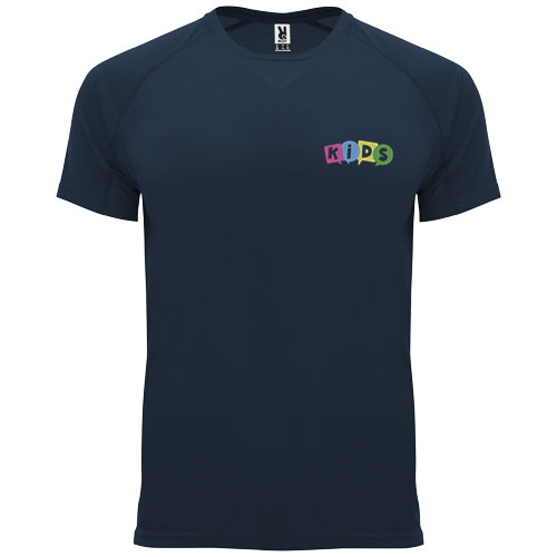 Bahrain 135 g/m2 short sleeve kids sports t-shirt