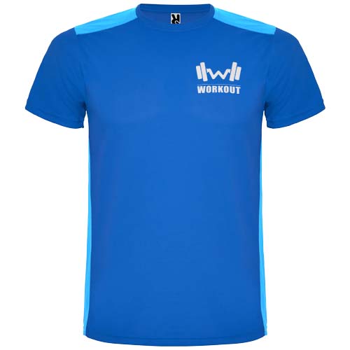 Detroit 130 g/m² short sleeve unisex sports t-shirt