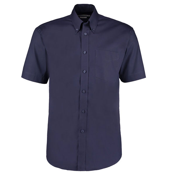 Q166 Kustom Kit Short Sleeve Premium Oxford Shirt - Men's - Image 6