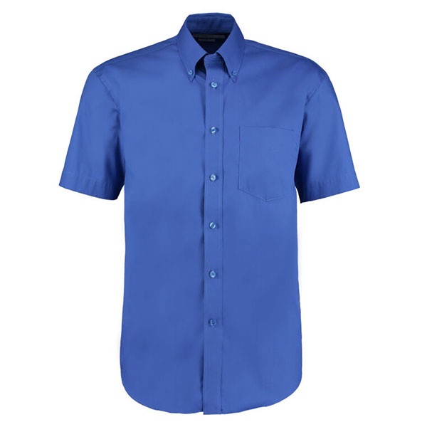 Q166 Kustom Kit Short Sleeve Premium Oxford Shirt - Men's - Image 5