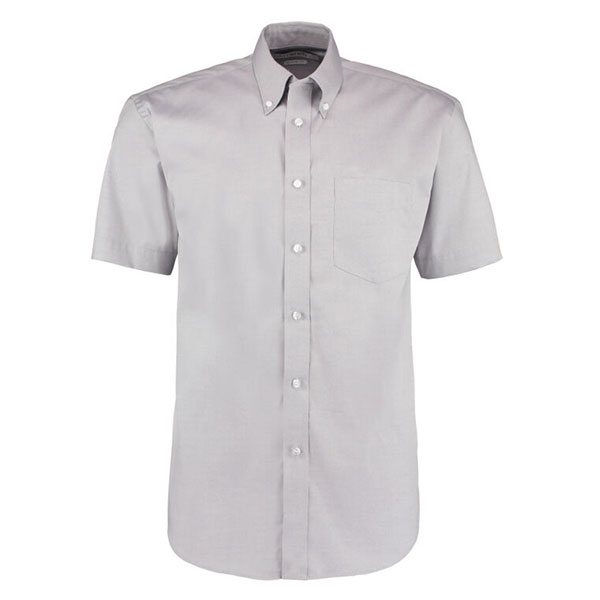 Q166 Kustom Kit Short Sleeve Premium Oxford Shirt - Men's - Image 2