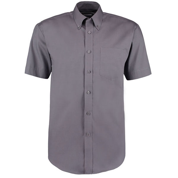 Q166 Kustom Kit Short Sleeve Premium Oxford Shirt - Men's - Image 3