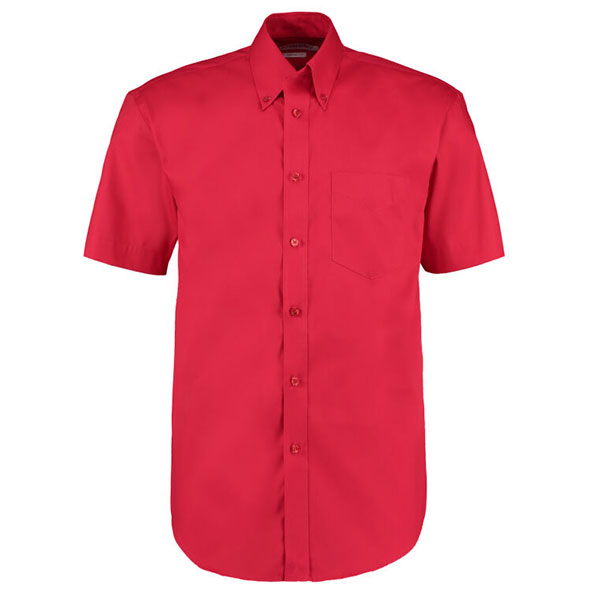 Q166 Kustom Kit Short Sleeve Premium Oxford Shirt - Men's - Image 11