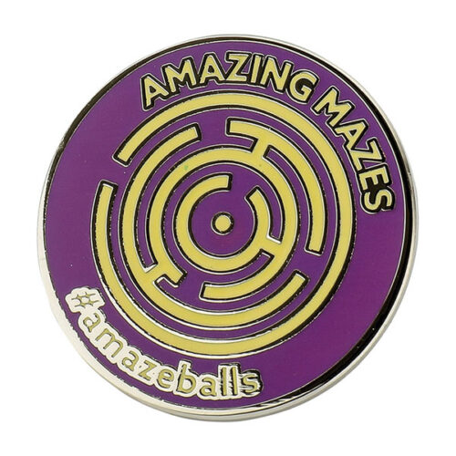 Q075 20mm Hard Enamelled Badge