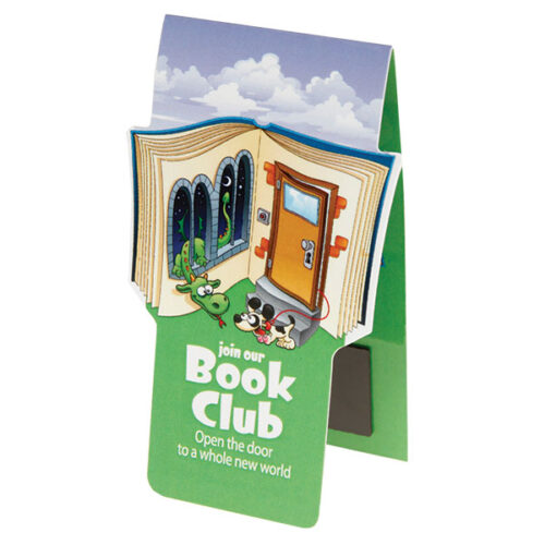 Q123 Shaped Magnetic Bookmark