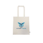 Q049 Green & Innocent Recycled Natural 8oz Canvas Bag - Taya - Spot Colour