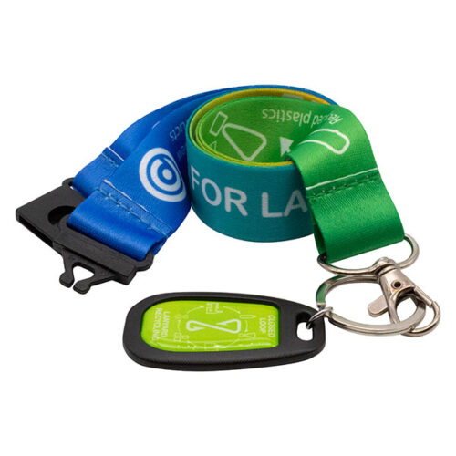 Q006 20mm rPET Dye Sub Lanyard