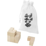 Q140 Solfee Wooden Brainteaser - Spot Colour