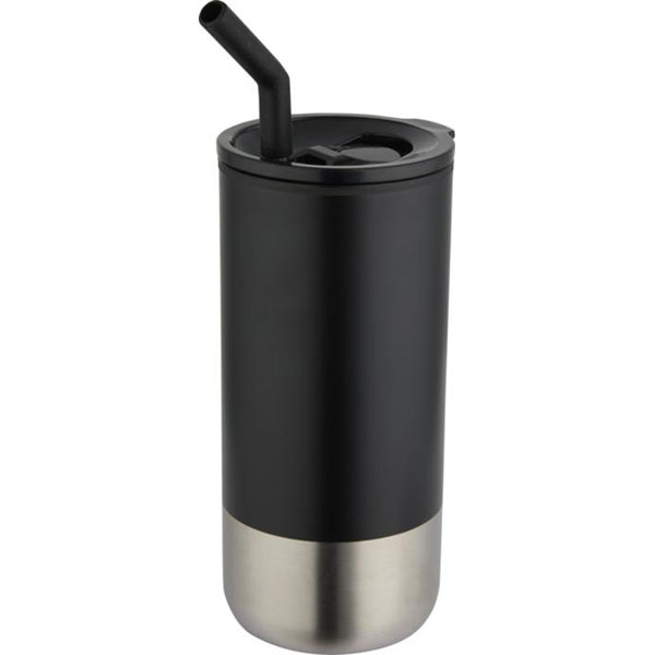 Q086 Larry Travel Mug - Spot Colour - Image 2