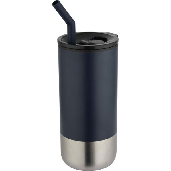 Q086 Larry Travel Mug - Spot Colour - Image 3