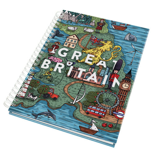 Q127 A5 Wiro-Pod Notepad