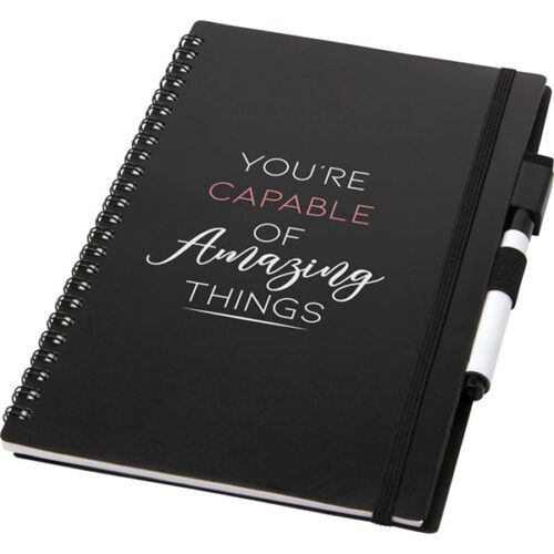 Q127 Pebbles Erasable Notebook