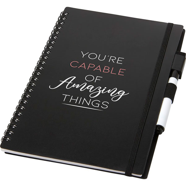 Q127 Pebbles Erasable Notebook