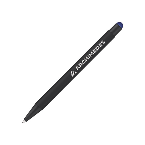 Q105 Chili Concept Par-i Noir Soft Feel Stylus Ballpen - Engraved - Image 3