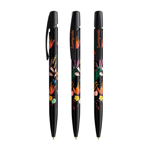 Q110 BIC Media Clic Ecolutions Plus Ballpen - Full Colour