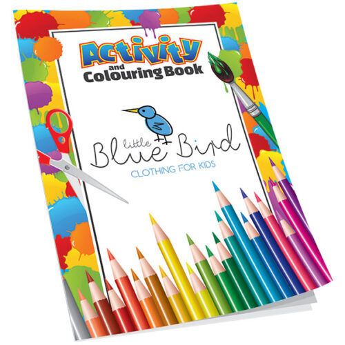 Q120 A5 8 Page Colouring Book