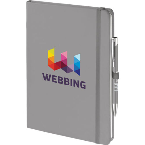 Q129 Mood Duo Notebook and Ballpen Set - Spot Colour